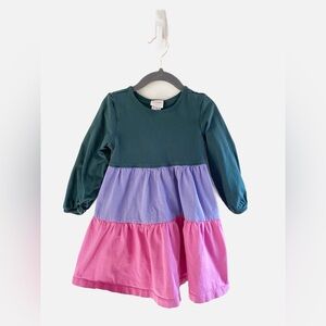 Hanna Andersson - Colorblock Twirl Power Dress - 3T